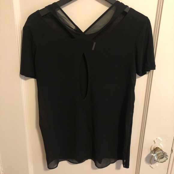 Sandro Paris Black Tee - Picture 5 of 8